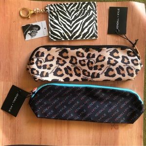 KENDALL & KYLIE BUNDLE.. 1.card holder 2 and 3.. small cosmetic pouches